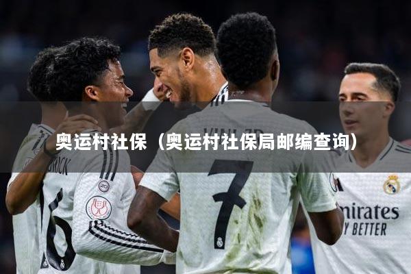 奥运村社保（奥运村社保局邮编查询）